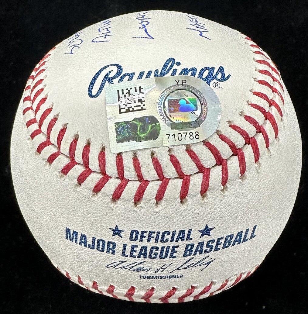 Matt Cain Perfect Game 6-13-12 Signed Stat Baseball MLB Holo