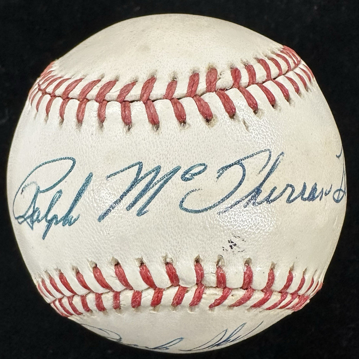 Ralph McPherran Kiner Ozark Ike Signed Full Name Nickname Baseball PSA/DNA LOA
