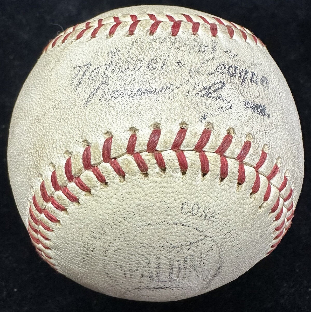 Ken Boyer Signed Game Used Home Run Baseball Beckett PSA/DNA LOA