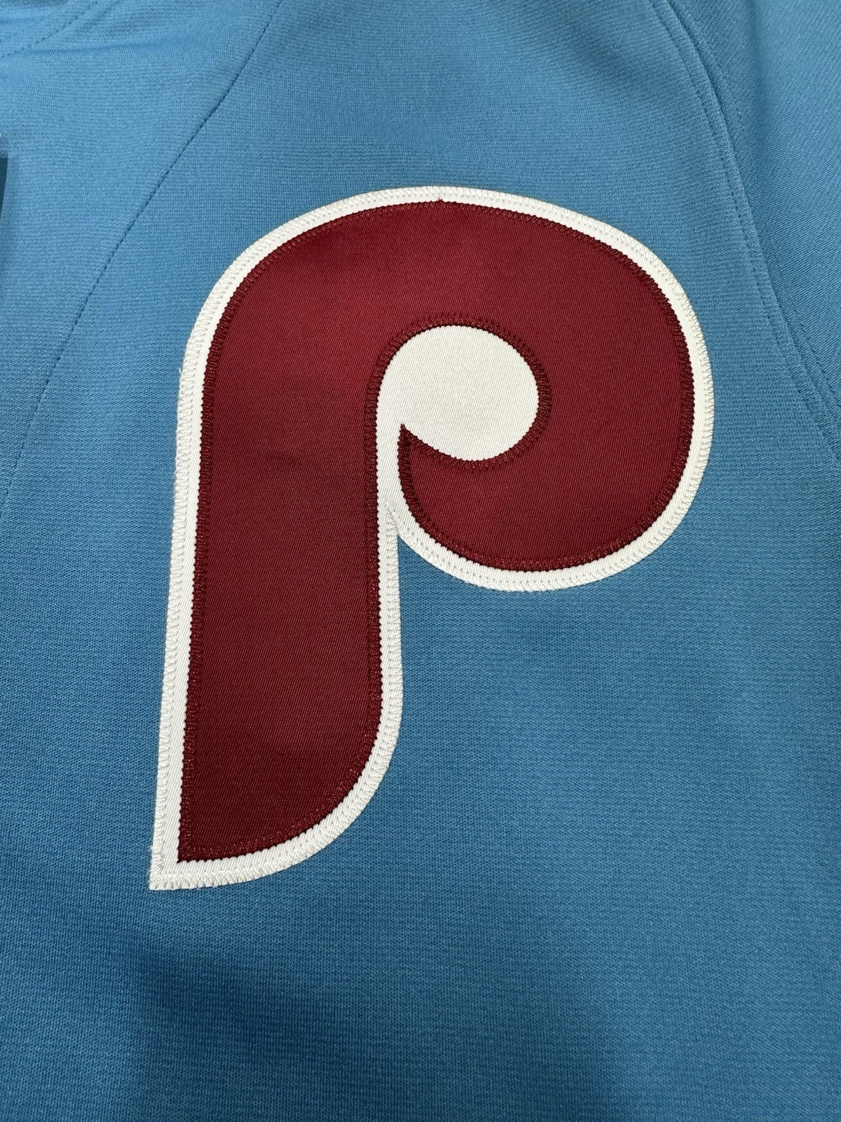 Mike Schmidt Full Name Signed Phillies Mitchell Ness Stat Jersey JSA Witness