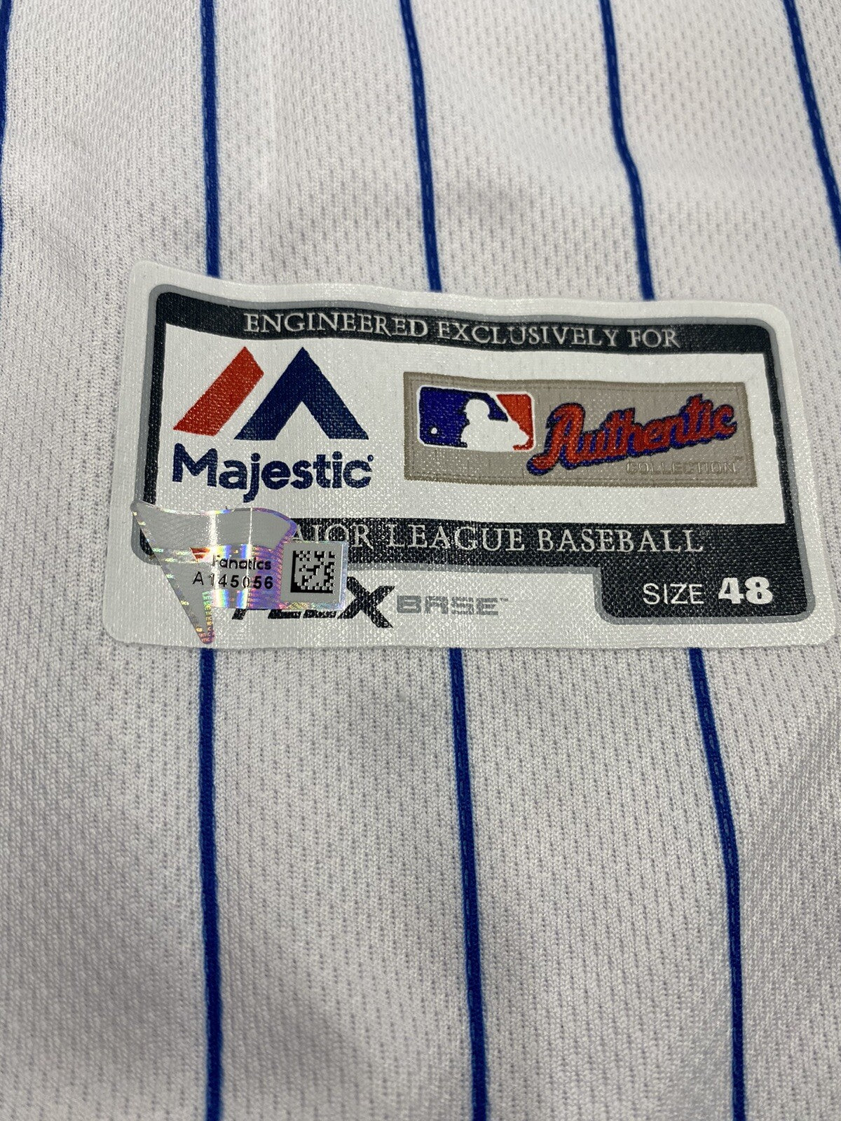 Kris Bryant Signed Authentic Chicago Cubs Ring Ceremony Gold Jersey MLB Holo