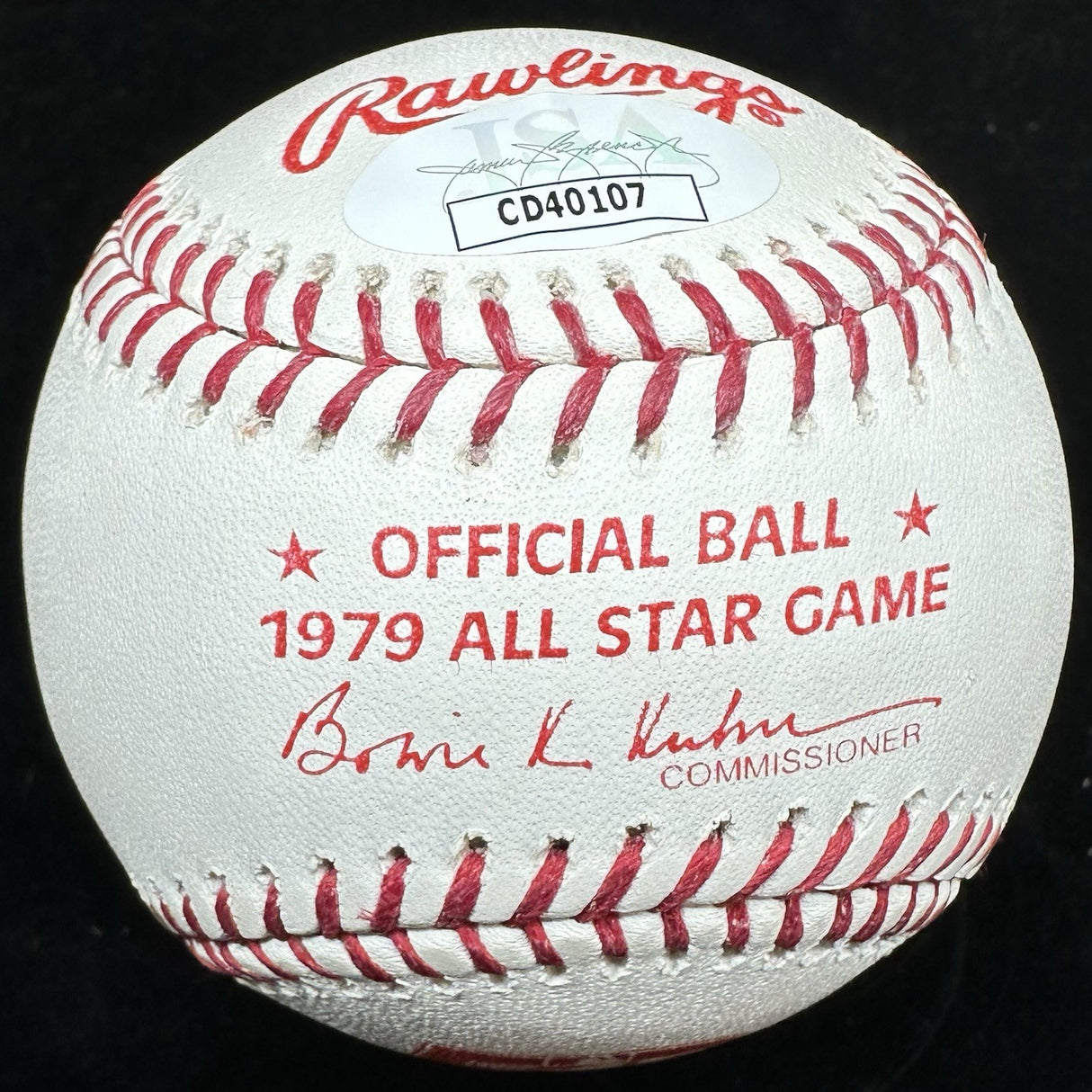 Steve Garvey 10x All Star 2x MVP Signed 1979 ASG Logo Baseball JSA