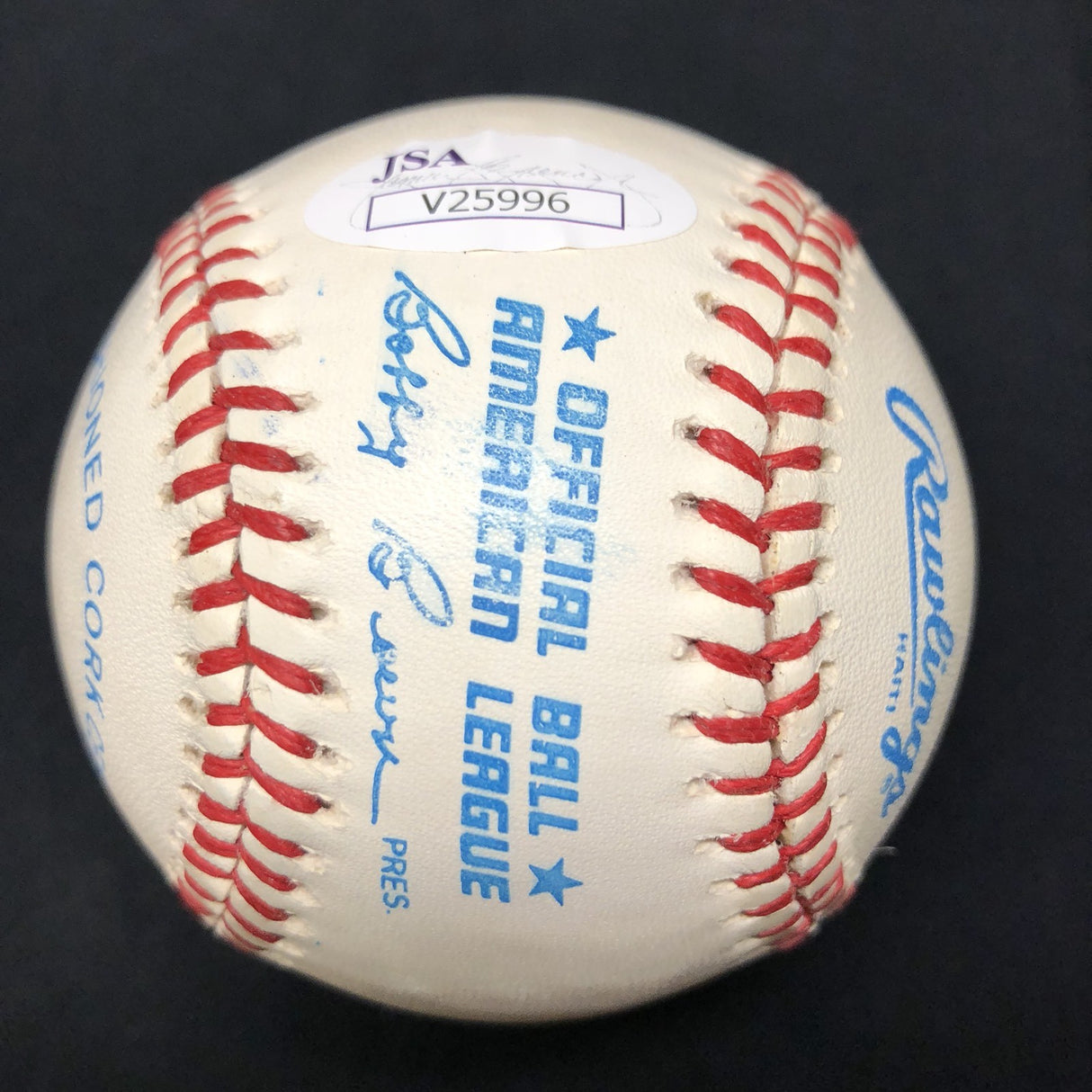 George Clyde Kell AL Batting Champ 49 Full Name Signed Baseball JSA HOF