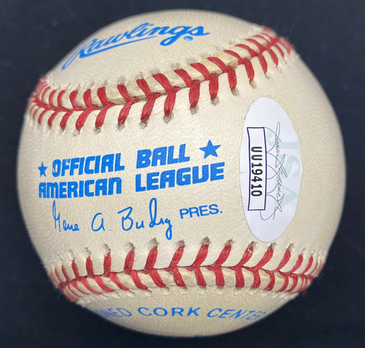Buck O’Neil KC Monarchs #22 Signed Baseball JSA