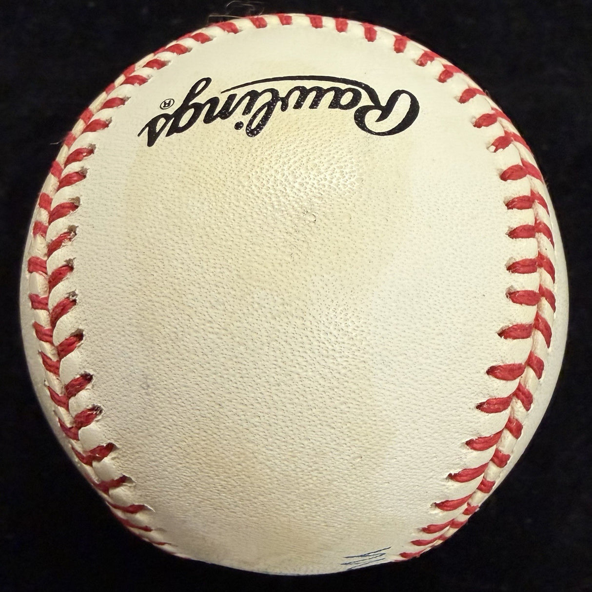 Warren Spahn Merry Xmas Signed Baseball JSA