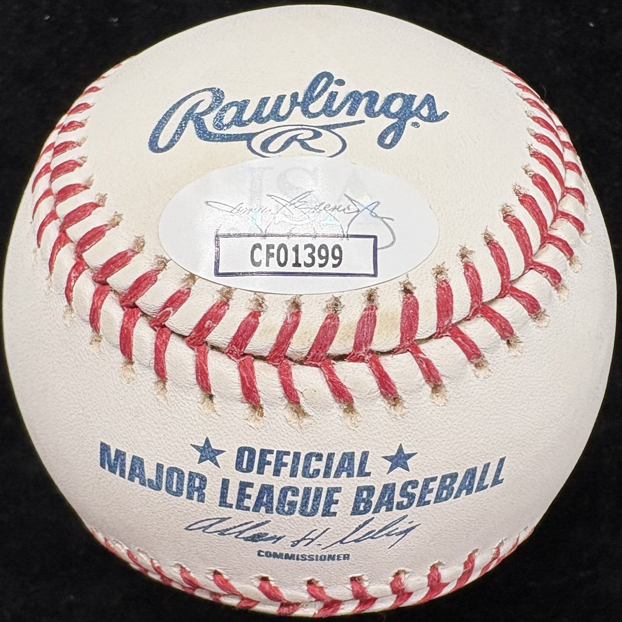John Hannah HOF 91 Signed Baseball JSA
