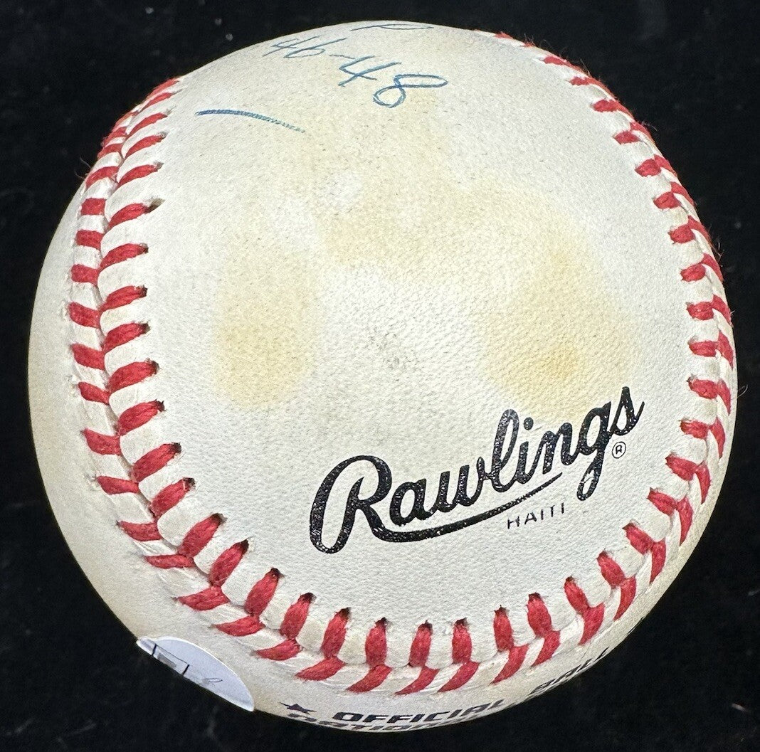 Stan Musial MVP 43, 46, 48 Signed Baseball JSA