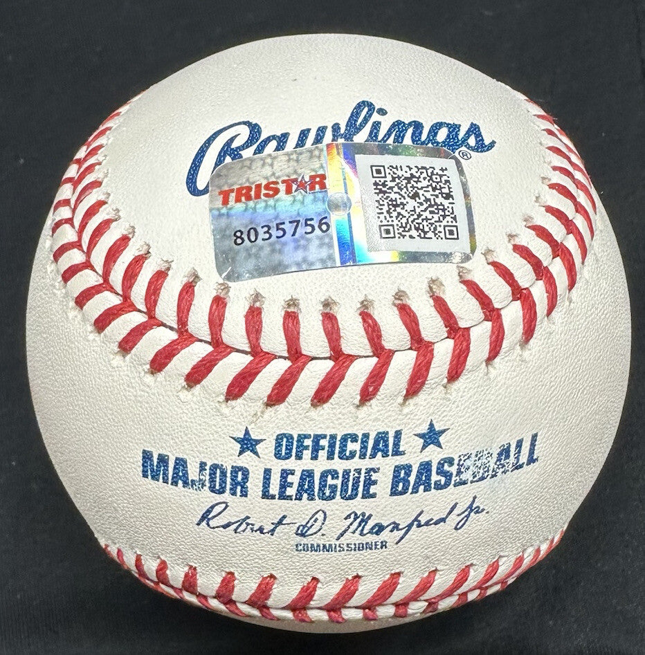 RA Dickey 2012 NL CY Signed Baseball Tristar