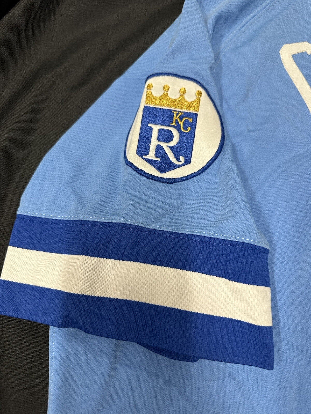 George Brett HOF 99 + Stats Signed Authentic Mitchell Ness Royals Jersey JSA Wit