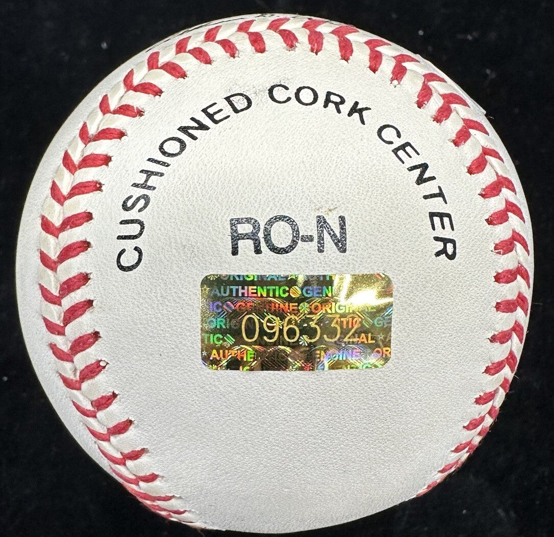 Lou Brock #20 Signed Baseball JSA