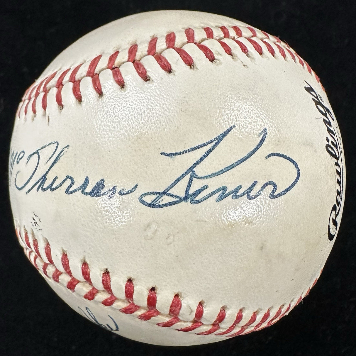 Ralph McPherran Kiner Ozark Ike Signed Full Name Nickname Baseball PSA/DNA LOA