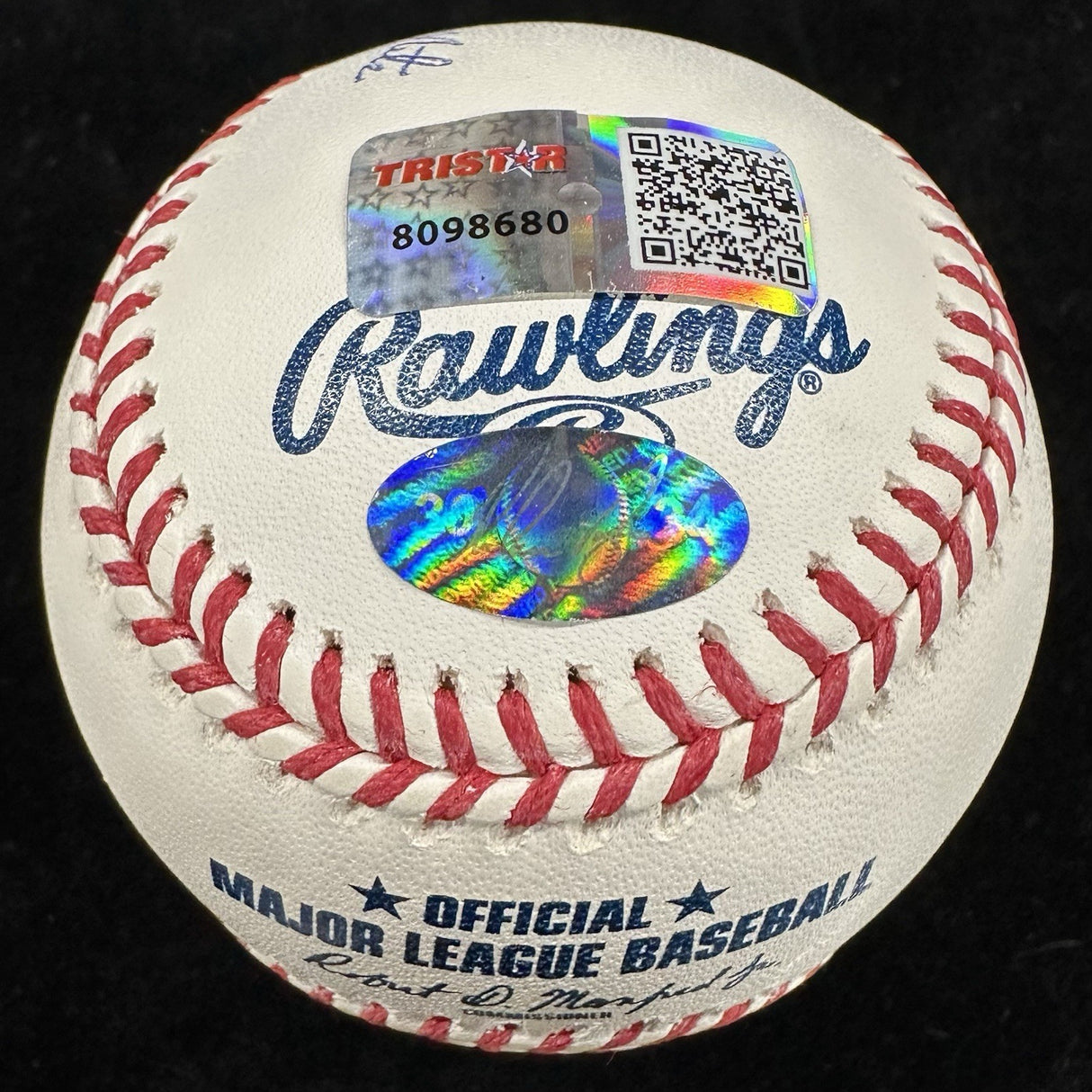 Nolan Ryan 69 Miracle Mets Signed Baseball Tristar Ryan Foundation Holo