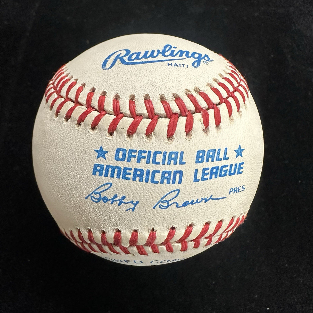 Joe Collins Signed Baseball JSA LOA