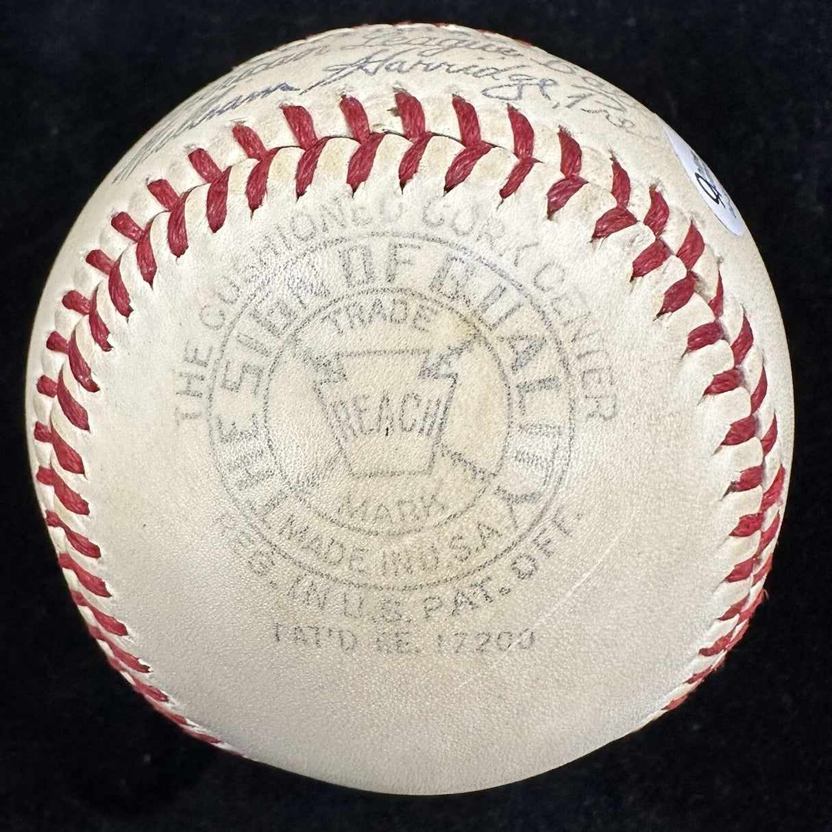 Circa 1941 Joe DiMaggio Single Signed OAL Harridge Baseball PSA/DNA LOA Graded 7