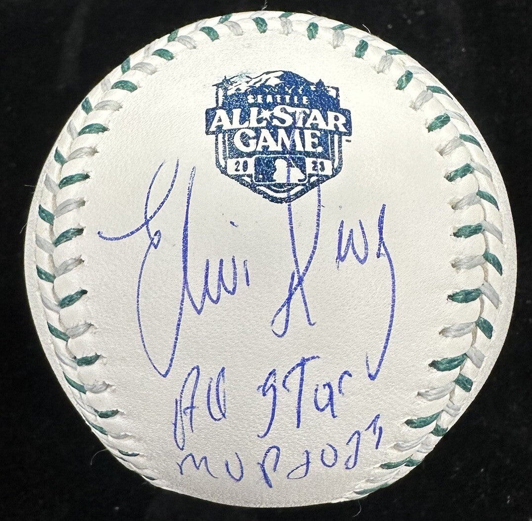 Elias Diaz 2023 ASG MVP Signed 23 All Star Game Logo Baseball JSA