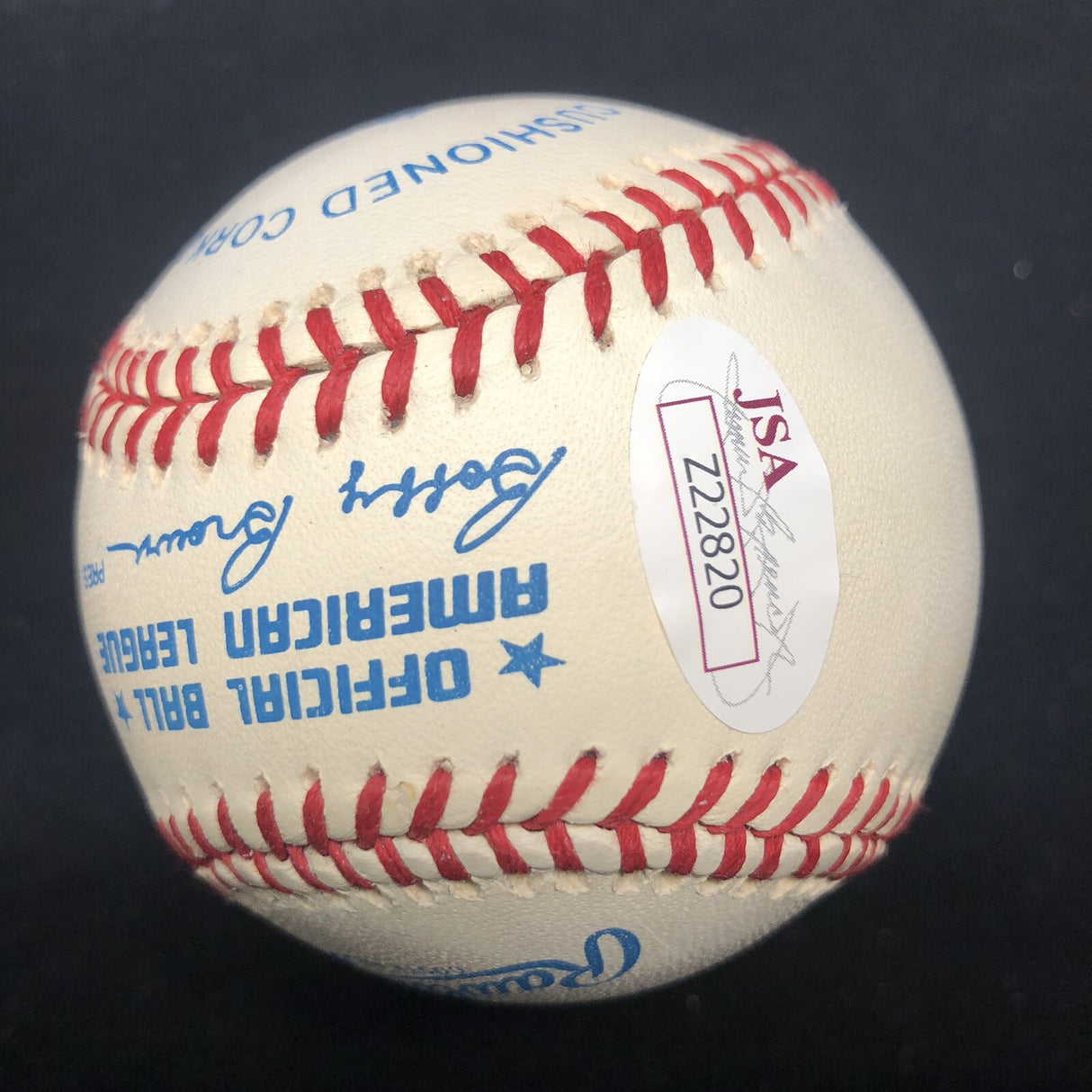 Catfish Hunter 1974 Cy Young Signed Baseball JSA LOA