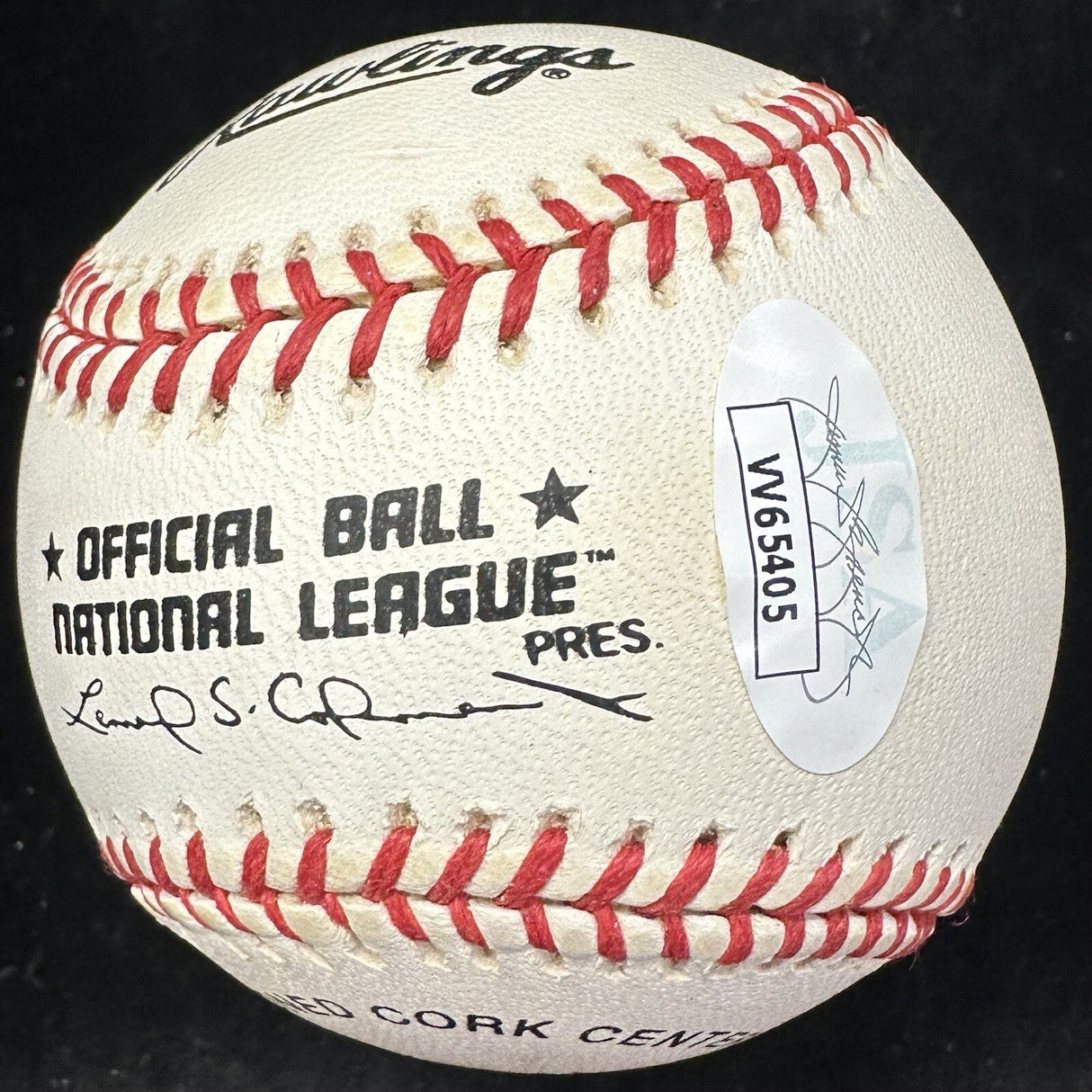 Robin Roberts 1950 Whiz Kids Signed Baseball JSA