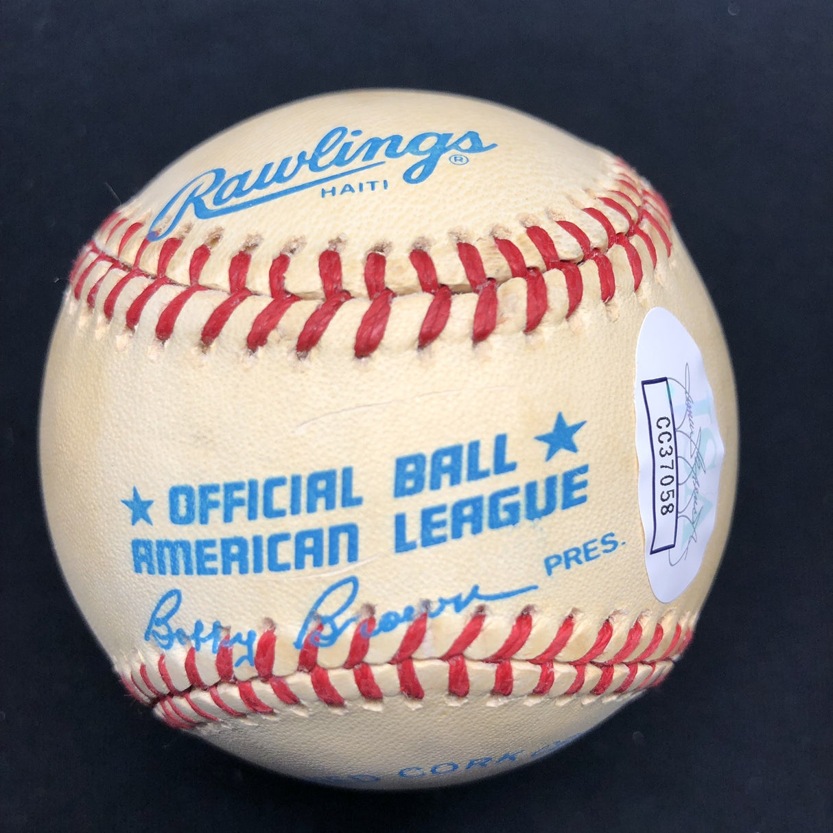 Luke Appling #4 Signed Baseball JSA HOF