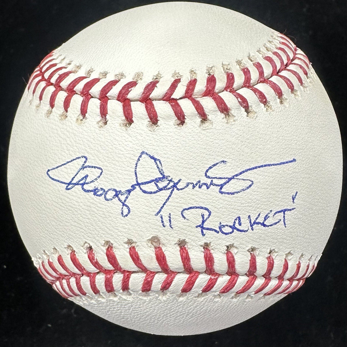 Roger Clemens Rocket Signed Baseball JSA