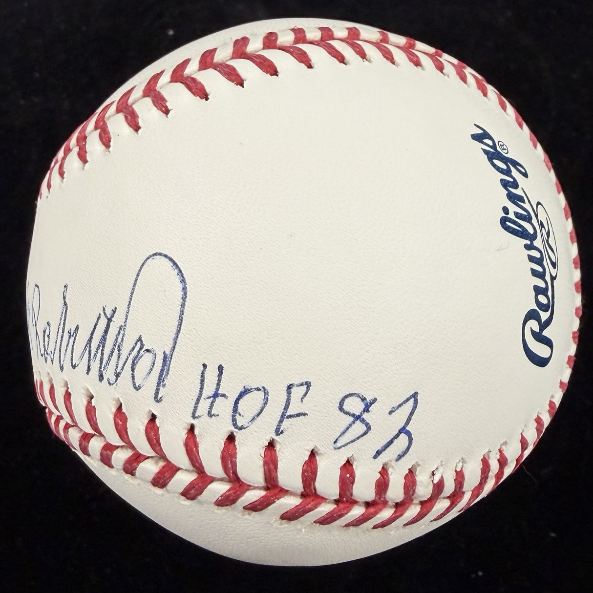 Frank Robinson HOF 82 Signed Baseball JSA Witness Holo Only