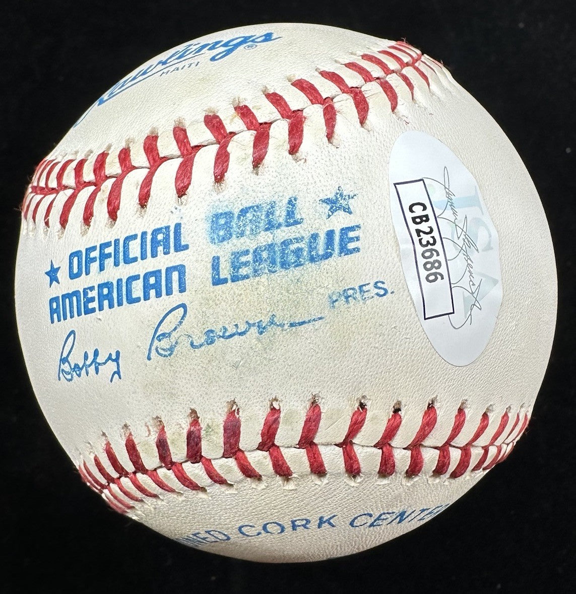 Nolan Ryan Signed Baseball JSA