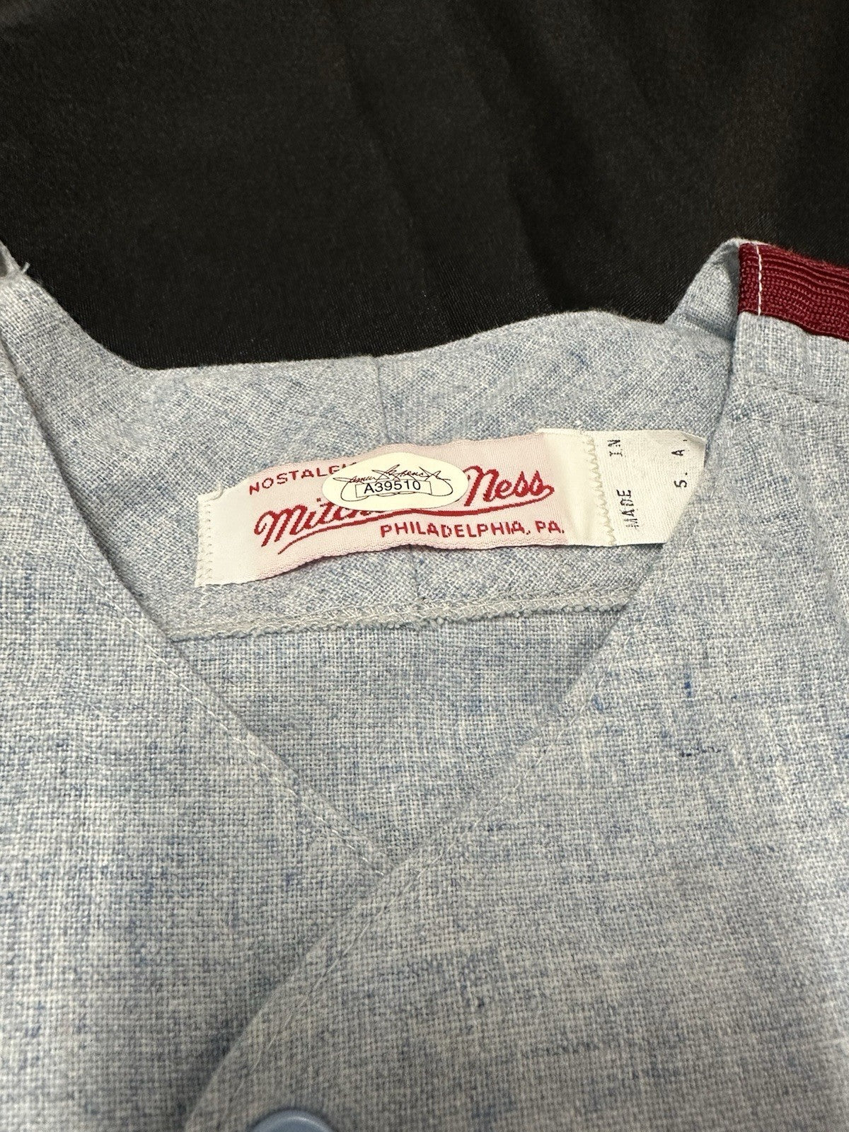 Steve Carlton 329 Wins CY Years Signed Phillies Mitchell Ness Jersey Beckett