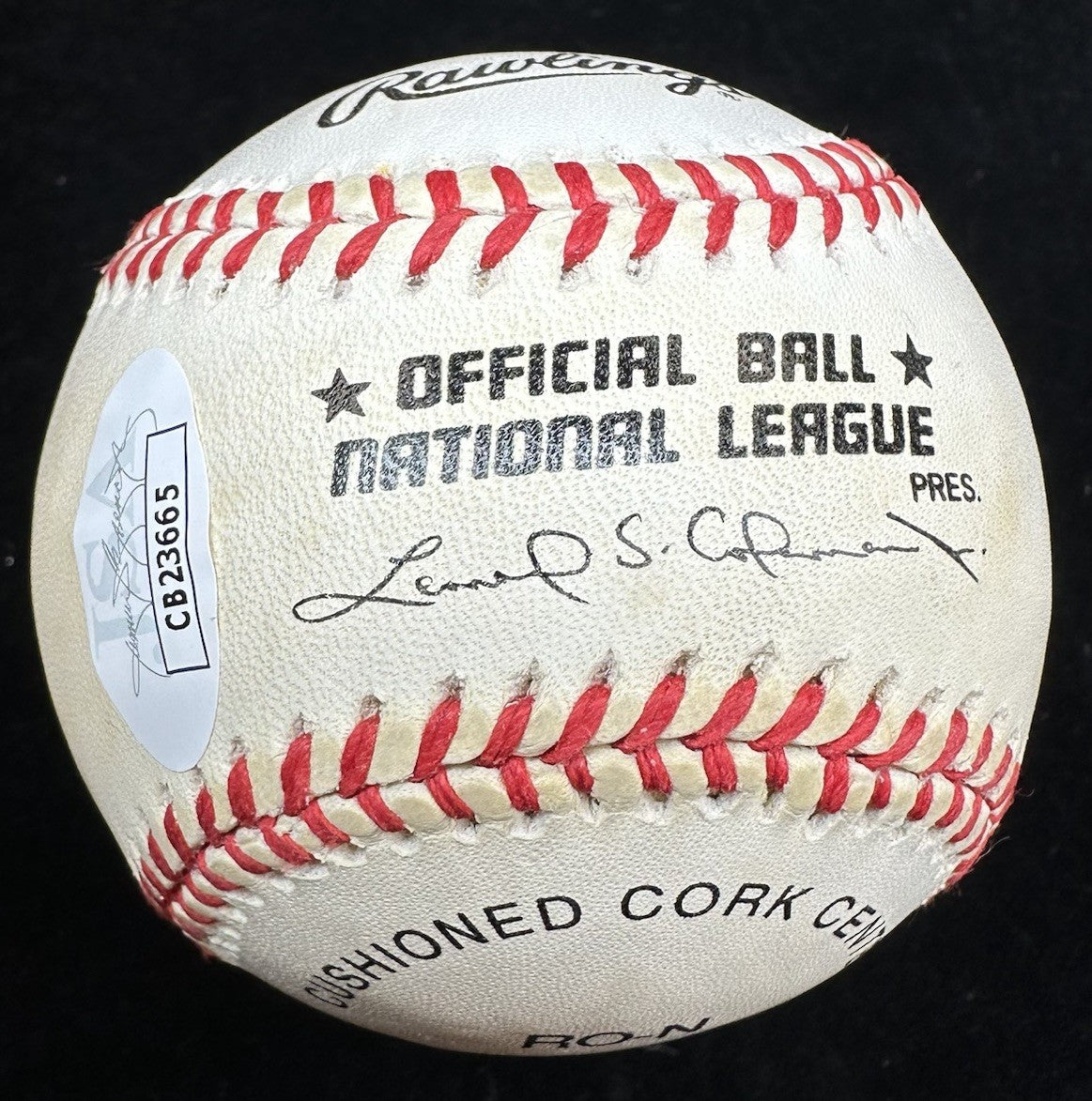 Andruw Jones Signed Vintage Signature Baseball JSA