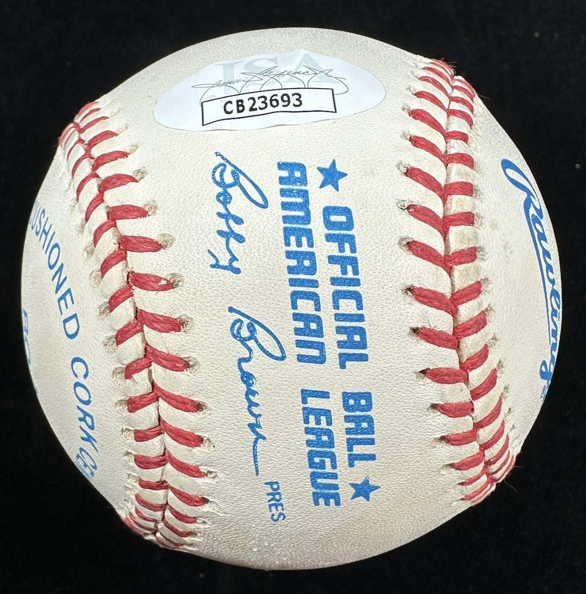 Nolan Ryan Signed Baseball JSA