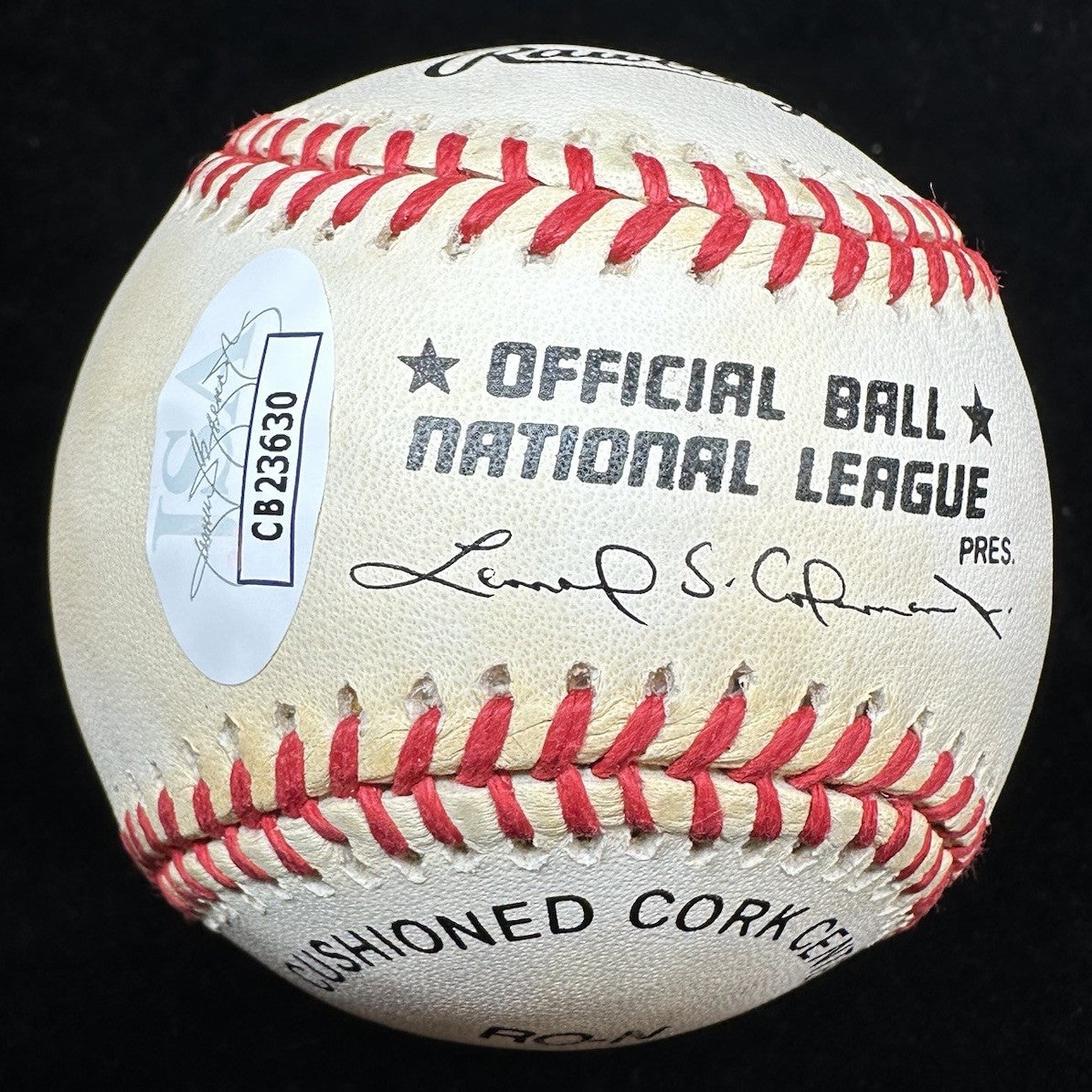 Adrian Beltre Signed Vintage Signature Baseball JSA