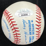 George Brett Lou Nickname Signed Baseball JSA