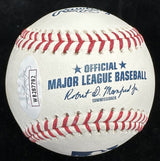 Edgar Martinez The Double 1995 ALDS Signed Story Stat Baseball JSA Witness