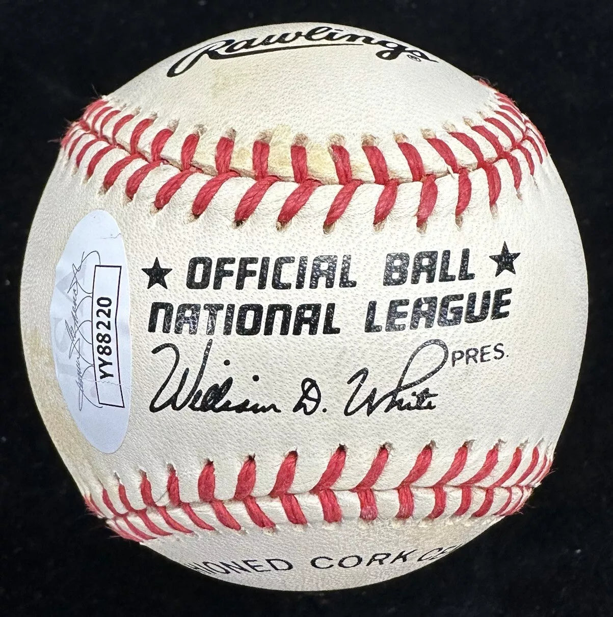 Willie Mays Signed Baseball JSA LOA