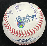 Cardinals Hall Of Famer Multi-Signed Baseball MLB Holo Gibson Musial Brock Smith