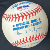 Roland Glen Rollie Fingers Full Name Signed Baseball PSA/DNA Hologram Only