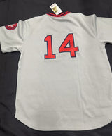 Jim Rice HOF 2009 Signed Authentic Red Sox Mitchell Ness Jersey MLB Holo