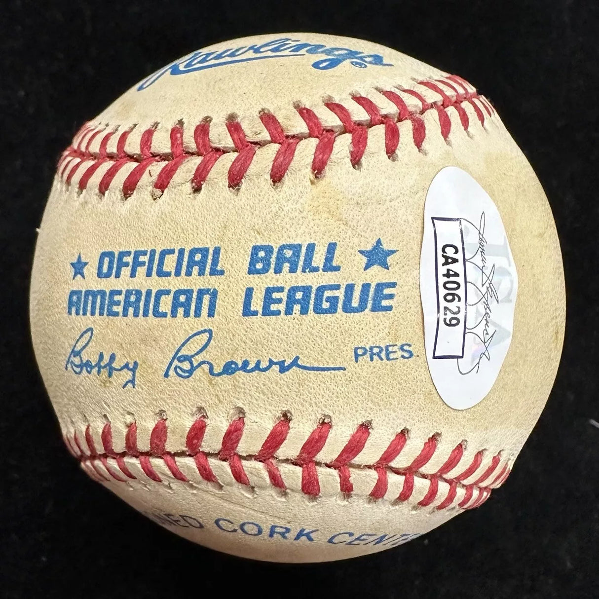 Nolan Ryan Signed Baseball JSA