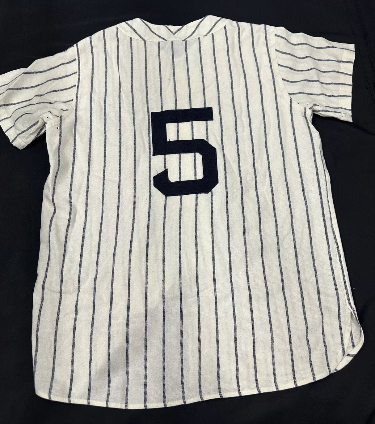 Joe DiMaggio Signed Authentic Mitchell Ness Yankees Jersey JSA LOA