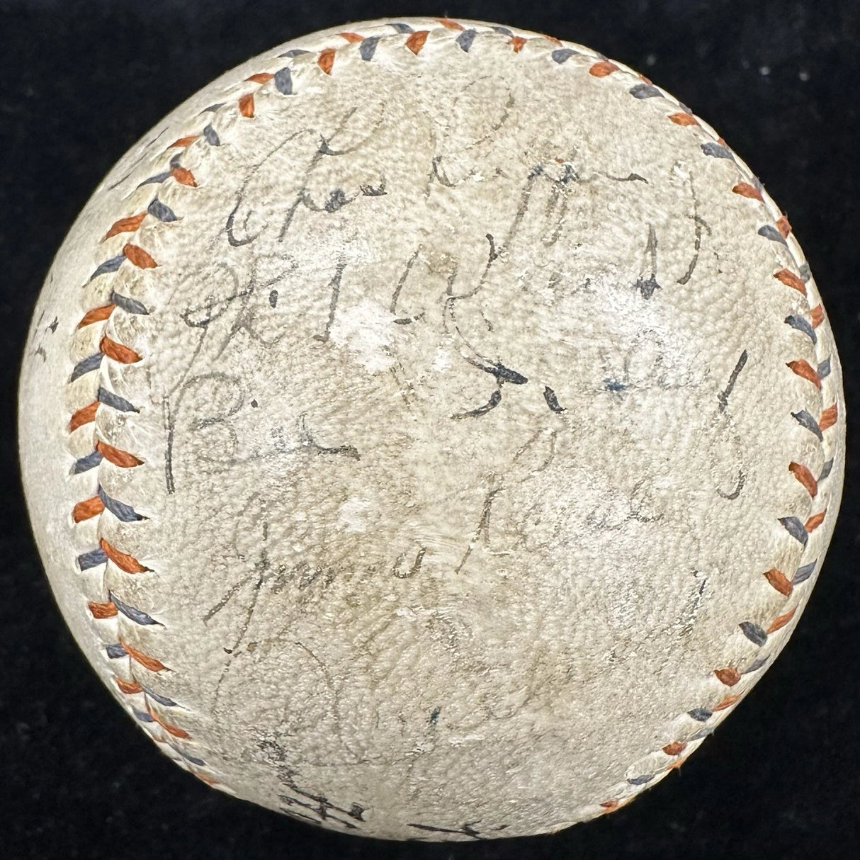 Babe Ruth Lou Gehrig 1931 New York Yankees Team Signed Baseball PSA/DNA LOA