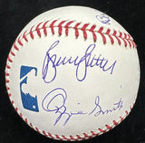 Cardinals Hall Of Famer Multi-Signed Baseball MLB Holo Gibson Musial Brock Smith