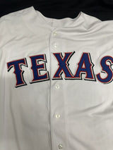 Adrian Beltre Signed Authentic Majestic Rangers Stat Jersey Beckett Witness