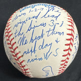 Tommy Heinrich 1941 World Series Game 4 Signed Story Baseball JSA