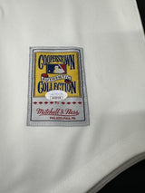 Rickey Henderson Signed Authentic Mitchell Ness Rookie Stat Jersey JSA Witness