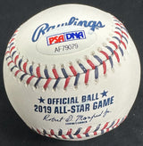 Anthony Rendon Signed 2019 All Star Game Logo Baseball PSA/DNA