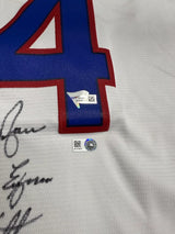 Nolan Ryan Signed Replica Texas Rangers Stat Jersey MLB Holo Fanatics