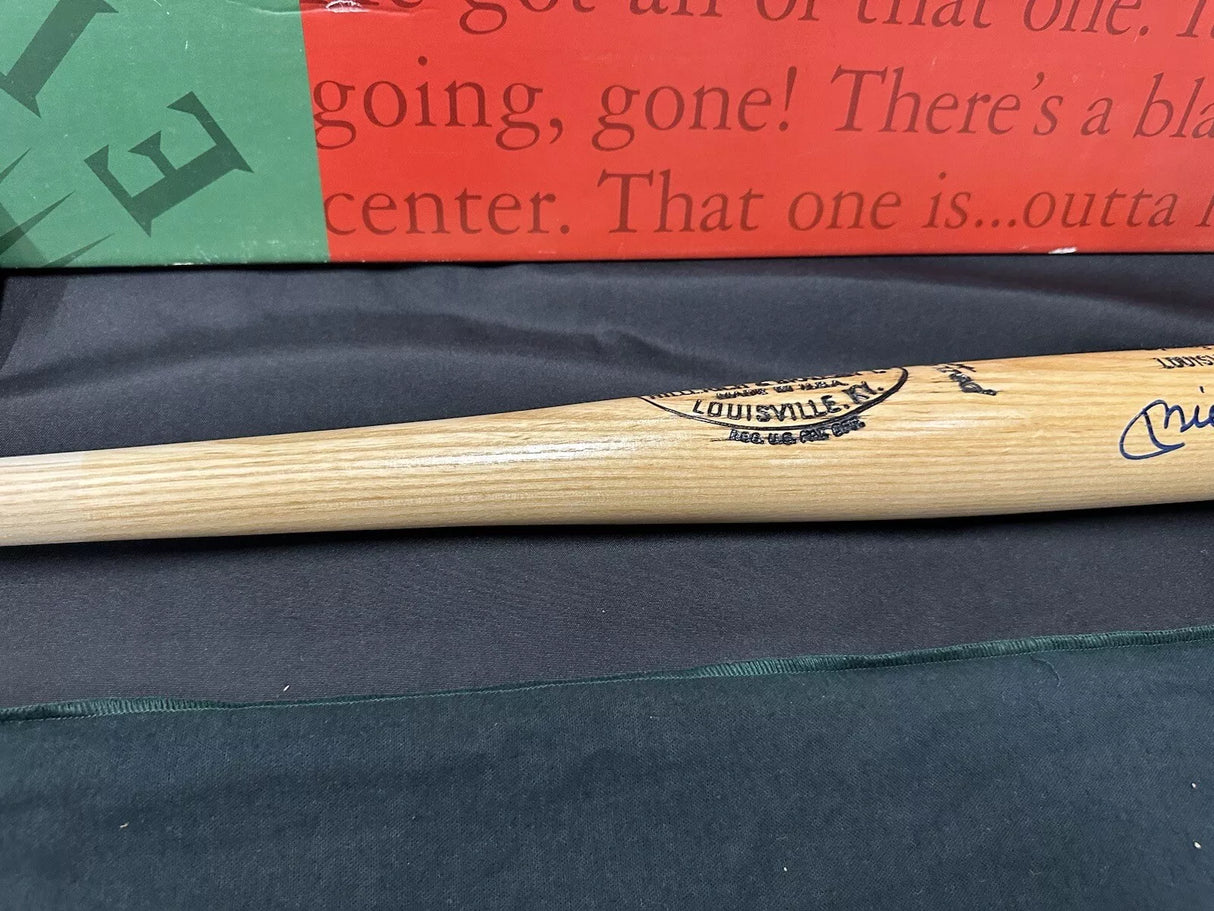 Mickey Mantle No. 7 Signed Game Model Louisville Slugger Bat COMPLETE UDA