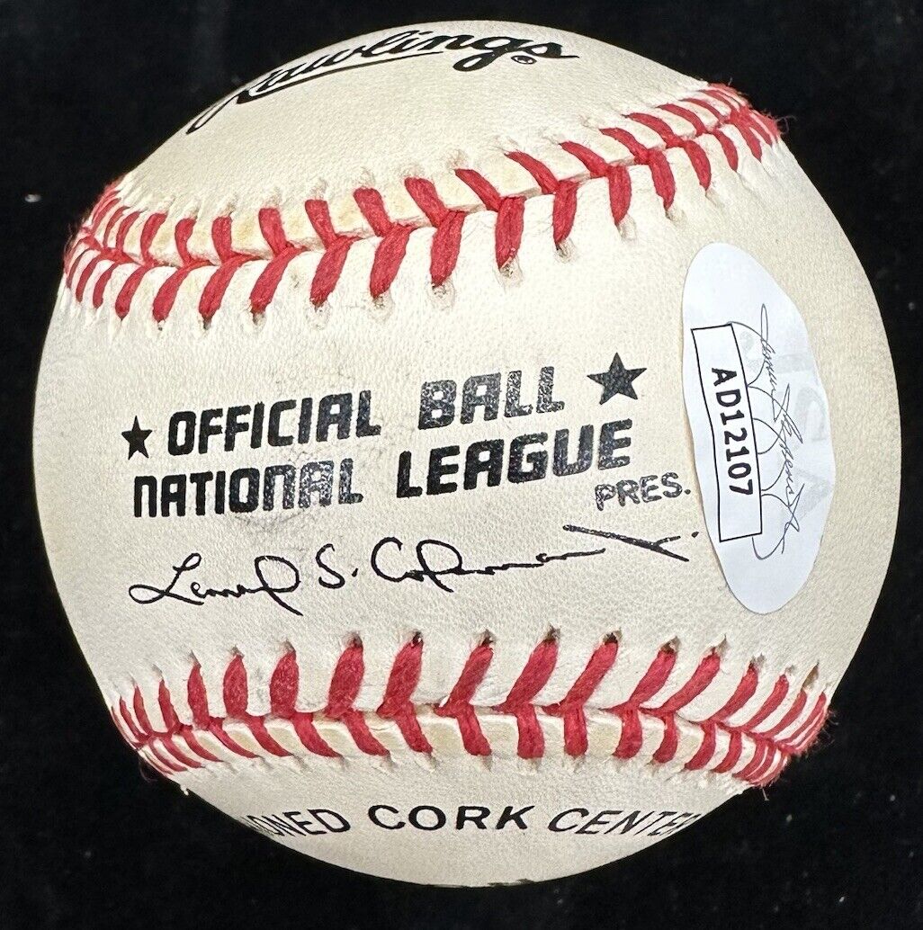 Enos Slaughter Johnny Pesky Mad Dash Signed Baseball JSA