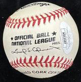 Enos Slaughter Johnny Pesky Mad Dash Signed Baseball JSA