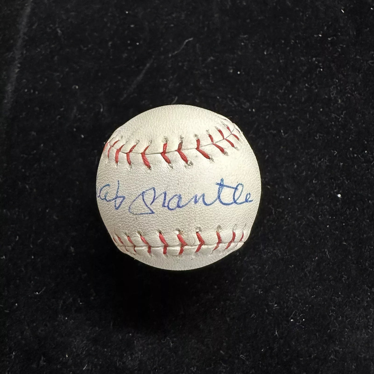 Mickey Mantle Signed Rawlings Official AL Baseball Salesman’s Sample JSA LOA