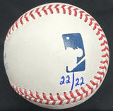 Aaron Judge 22 AL MVP Signed Stat Baseball LE 22/22 Fanatics MLB Holo