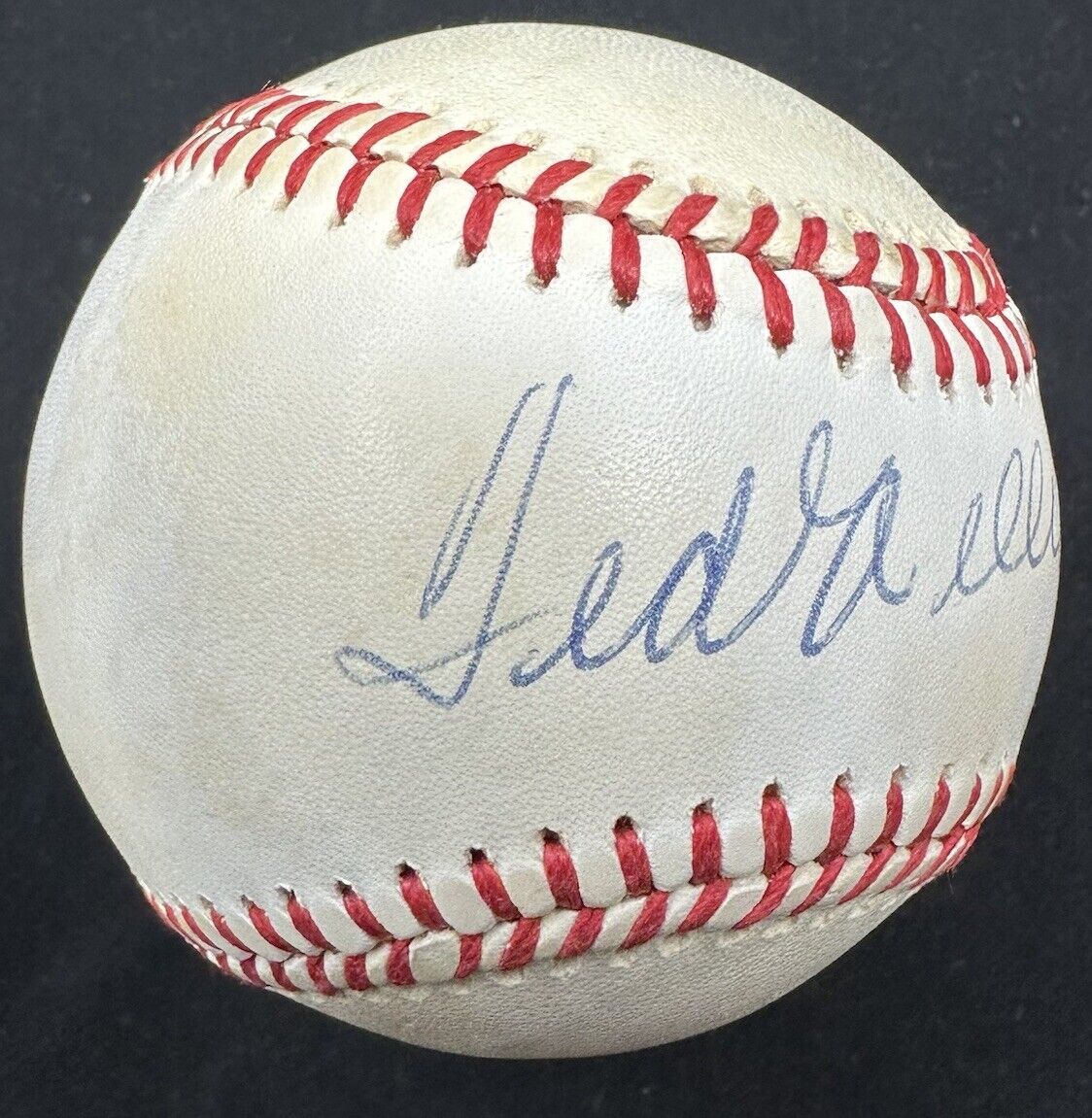 Ted Williams #9 Signed Baseball JSA LOA